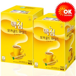 맥심 모카골드 커피믹스 250T+250T