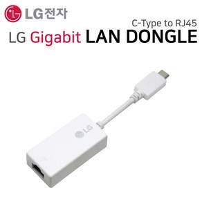 LG 삼성 노트북9 NT900X3T 랜동글 기가비트 랜카드 랜젠더 LAN 이더넷 아답터 인터넷 C타입 RJ45, LG 기가랜 화이트, 1개