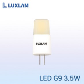 룩스램 LED 핀램프 G4 12V 3.5W, 주광색, 1개