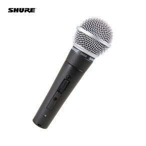 SHURE 슈어 정품 SM58SK(스위치) 보컬마이크 다이나믹 마이크, SM58SK