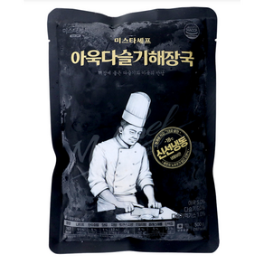 미스타셰프 아욱다슬기해장국 500g 1팩, 2개