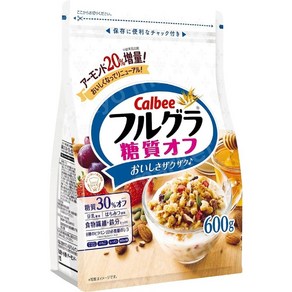 일본 가루비 후루구라 그래놀라 시리얼 600g 탄수화물 30% OFF, 1개