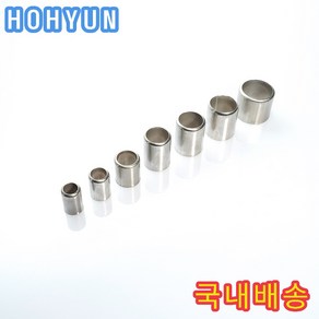 스텐 호스밴딩캡 호스압착관 스텐레스 밴딩캡 연결캡 호현산업, 20mm X 17mm, 1개