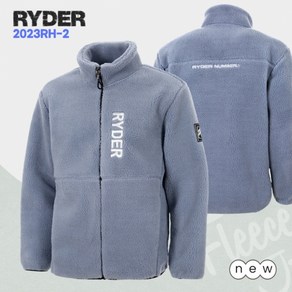 라이더 RYDER 2023RH-2 DB 다크블루 남성용 배드민턴 후리스 집업 탁구 스쿼시