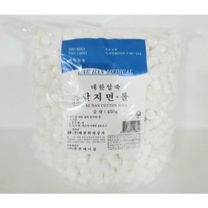 대한메디칼 대한위재 코튼볼 필터형 450g 코튼필터 1호, 1개, 1개입