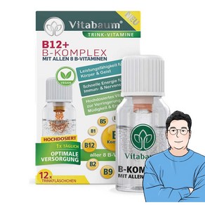 Vitabaum 비타바움 마시는 비타민 B12 10ml 12병 1팩 1개