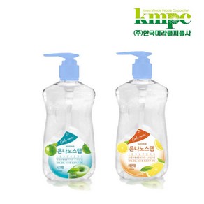 은나노스텝 시즌3 주방세제 550ml/레몬향/사과향/다용도 주방세제/빠른배송, 사과향, 1개