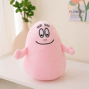 만화 애니메이션 가족 Babapapa 봉제 인형 귀여운 편안한 장식 어린이 생일 선물 여아, see choose option, BARBAPAPA 22cm, 1개