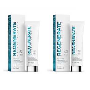 Regeneate Advanced 재생 고급 치약 75ml 2팩, 2개