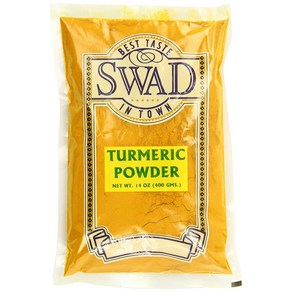 Swad Indian Spice Turmeric Haldi Powder 14 Ounce Swad 인도 향신료 강황 할디 분말 14온스