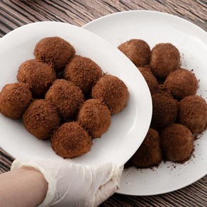 [용이네떡방]떡 초코찰떡 카카오초코떡 초코떡, 50g, 30개