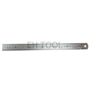 일본 신와 SHINWA 철직자 30CM S-0300S 쇠자 철자 30CM자 직자 일제 JIS1급, 1개