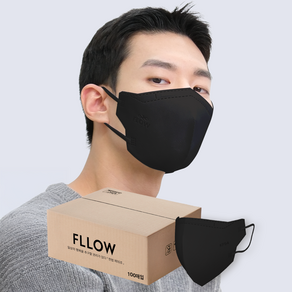 플로우 로봇핏 새부리형 KF94 마스크 대형