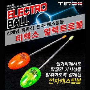 [TIREX]일렉트로볼 전자 던질찌 볼락 호래기 갈치루어, 레드 SF(14.2g), 1개