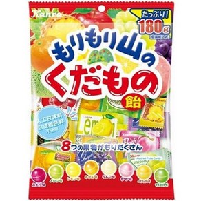 Kano 칸로 와그작와그작 과일캔디 180g 일본간식 일본군것질 일본사탕, 1개