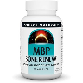 Souce 내츄럴s MBP Bone Renew Milk Potein fo Advanced Density 지원* - 60 캡슐, 60정, 1개