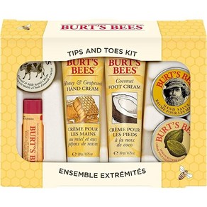 버츠비 Burt's Bees 팁&토 6종 선물세트 여행용 사이즈(핸드크림 풋크림 큐티클크림 핸드살브 & 립밤)