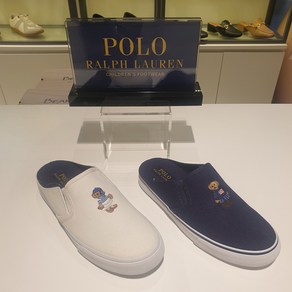 [POLO] 폴로 CARLEE BEAR MULE 캔버스 뮬 블로퍼 2종 택1 RFS11498OA RFS11283OA