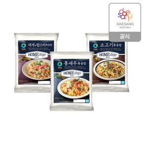 청정원 호밍스볶음밥210g 3종 택 10개 골라담기, 통새우 5개+ 대게와랍스터 5개, 210g