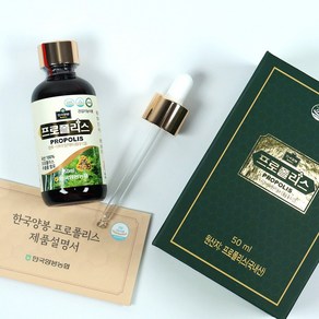 양봉농협 프로폴리스 원액 50ml 항산화 항균 영양제, 1개