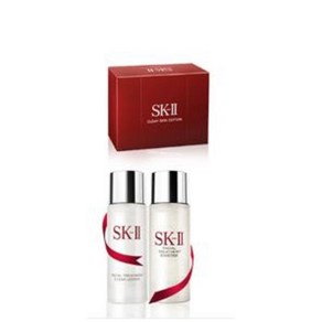 [백화점상품] sk2 클리어30ml+피테라30ml세트 / sk2 화장솜30매 포함 / sk2 휴대용, 1개