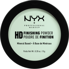 NYX 닉스 파우더 픽서 HD 피니싱 파우더 Mint Geen 3 8 g, 1개