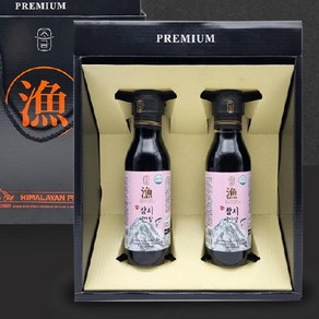 어간장 250ml x 2개 선물세트 참치어간장 핑크소금품은 명절선물 추석 설날