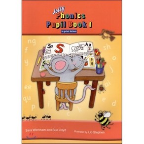 Jolly Phonics Pupil Book 1: in Pint Lettes (Bitish English edition), Jolly Leaning