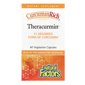 내추럴 팩터스 CurcuminRich Theracurmin 베지 캡슐 30정, 60정, 1개