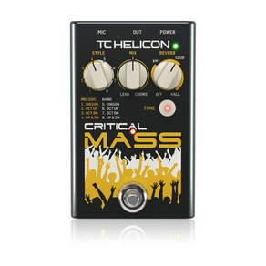 TC-HELICON CRITICAL MASS 보컬 이펙터