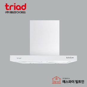 트라이애드 침니후드 백색 렌지후드 T201-60/90MW(600용/900용) 화이트 후황 주방 환풍기 교체, T201-60MW(600용), T201-60MW, 단순배송상품