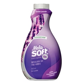 멜라루카 멜라소프트 9X 가든 라벤더 960ml +포켓물티슈 증정, 1개