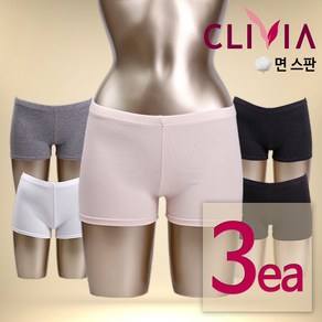 크리비아 GLG4101P 면 스판 1부 속바지 (3매)