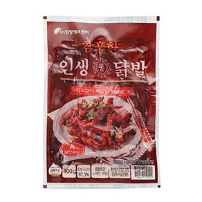 원앙에프엔비 참신한 인생 통닭발 400g, 5개