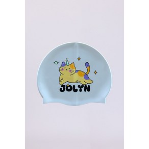 졸린 실리콘 유니캣 수모 수영모자 Jolyn Silicone Swim Cap - Unicat - Unicat, 1SZ, 1개