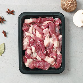 [숨비포크]제주 한돈 흑돼지 앞다리살 500g (찌개용), 1개