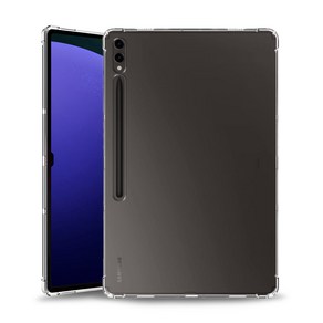 갤럭시탭 S9 시리즈 (FE/플러스/울트라 등) 클리어핏 투명 범퍼 케이스, S9+(SM-X810/816), 1개