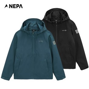 네파_NEPA_남성 윈드 자켓 가벼운 산행과 일상에서 착용하기 좋은 데일리 아이템 후드 탈부착으로 스탠넥 자켓으로 변형가능한 마운틴 2L 뉴 방풍 자켓_7K50605