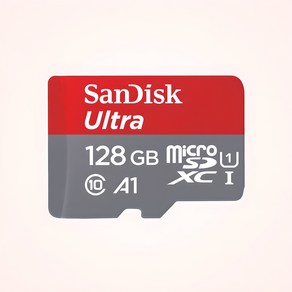 샌디스크 울트라 Mico SD 메모리카드 SDSQUAR-128GB, 128GB, 1개