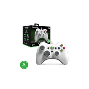 제논 유선 컨트롤러 화이트 Xbox Seies XS/Xbox One/PC Windows 1011 용 공식 라이센스 상품, 1개, 상세페이지 참조