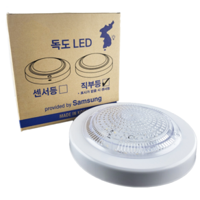 국산 LED 삼성칩 직부등 15W 주광색(형광등색), 10개