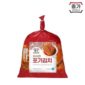 종가집 아삭한 포기김치, 1개, 4.4kg