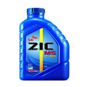 SK루브리컨츠 엔진오일 ZIC M5 2T 7.5W-30 1L, 1개