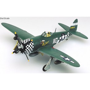 아카데미과학 1/72 미육군항공대 P-47D 썬더볼트 아일린 12474 비행기 조립식 모형 프라모델, 1개