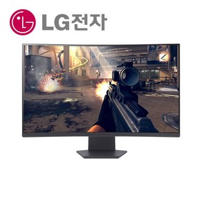 LG전자 울트라기어 게이밍 커브드모니터 27GS60QC 180Hz, 68.4cm