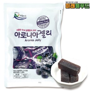 [미래웰푸드] 일광제과 아로니아 젤리 280g / 천연과즙 수퍼푸드 건강제리 간식 군것질, 아로니아젤리 280g, 1개