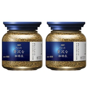 AGF 조금 사치스러운 커피점 모던 블랜드, 80g, 2개, 1개입