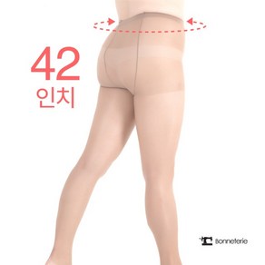 엉덩이두줄 XXXL 빅사이즈 스타킹 20D 보네뜨리