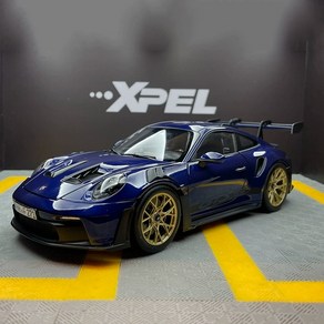 1:18 포르쉐 911 992 GT3 RS 2022 피규어 프라모델 모형