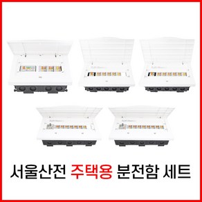 서울산전 매입 분전함 분전반 차단기함 30A 3회로 5회로 6회로 7회로 8회로 배선 누전 차단기 케이스 두꺼비집, 1개